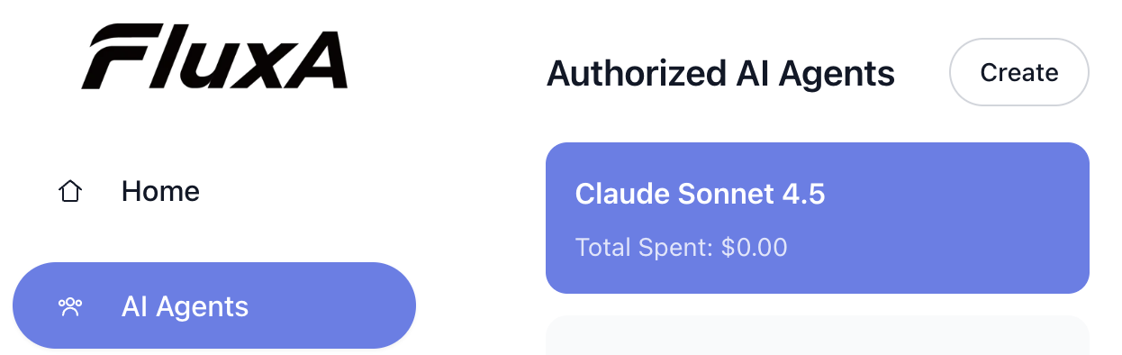 Claude Sonnet 4.5 showing up in a list of agents